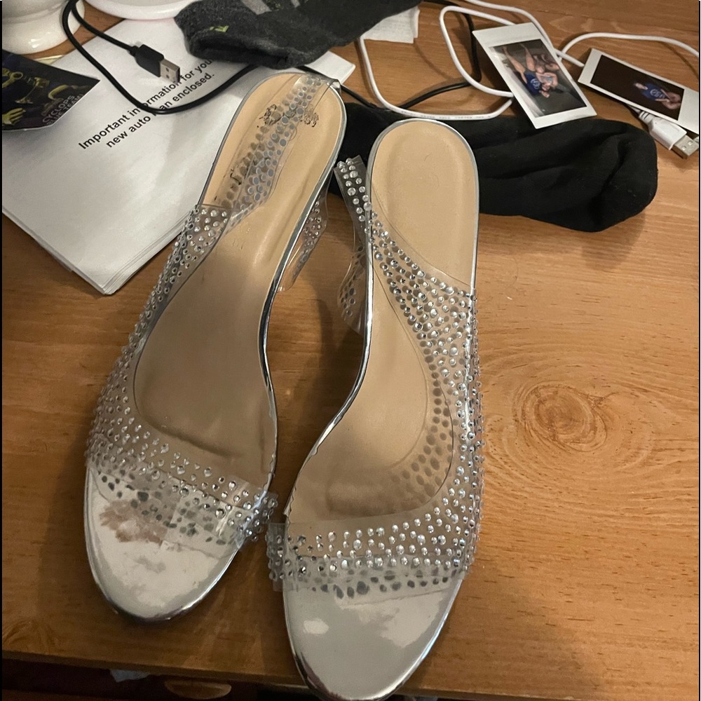 Are like new only wore once to a dance